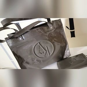 Armani bag and wallet